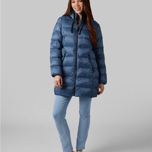 32 Degrees Women's Blue Puffer Jacket